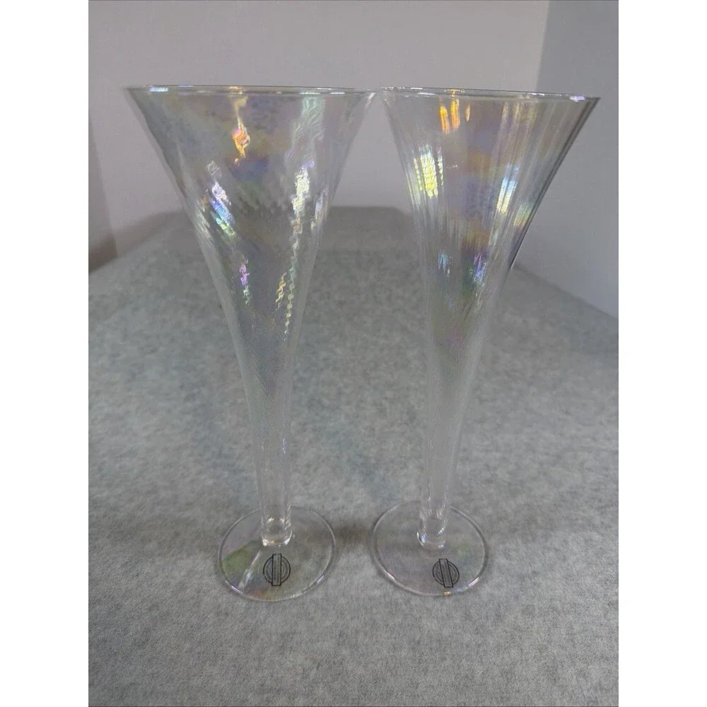 Artland Vertical Optic Hollow Stem Fluted Champagne 10 1/8 